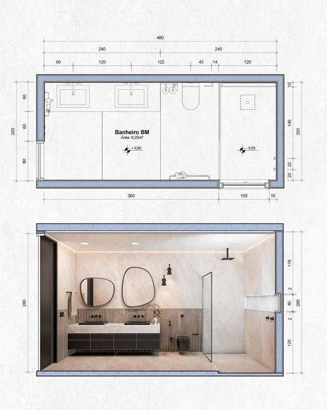 Architectural Diagram Types | illustrarch Bathroom Floorplan, Ugly Bathroom, Bathroom Layout Plans, Landscape Architecture Diagram, Flat Roof House, Interior Design Layout, Bathroom Plan, Interior Design Process, Public Bathrooms