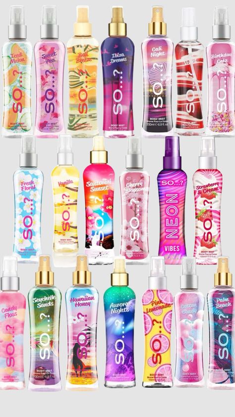 #so sprays So Sprays, So Spray, Preppy Christmas List, Birthday Presents For Friends, Sephora Skin Care, Perfume Body Spray, Perfume Lover, Cute Christmas Gifts, Birthday Wishlist