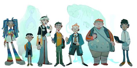 Silvia Altamura on LinkedIn: #project #characterdesign | 14 comments Character Design Teen, Ghost Hunter, Unique Drawings, Ghost Hunters, Ghost Design, Amazing Drawings, Character Poses, Character Design Animation, Art Style Inspiration