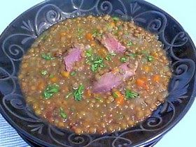 This was a viewer request from a while ago for an easy lentil soup recipe. The key ingredient for my version is the smoked, and amazingly de... Smoked Ham Hocks, Ham And Lentil Soup, Easy Lentil Soup, Smoked Ham Recipe, Ham Hocks, Lentils Beans, Lentil Soup Recipe, Ham Hock, Homemade Soup Recipe