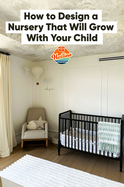 From small DIY projects to organizational hacks and real estate advice, Hotline is here to help. Here is how to design a nursery with these simple tips that will allow your child's room to become a space that will grow with them. Small Diy Projects, Newborn Stage, Organizational Hacks, Real Estate Advice, Kids Ideas, Home Network, Renovation Ideas, How To Design, Child's Room