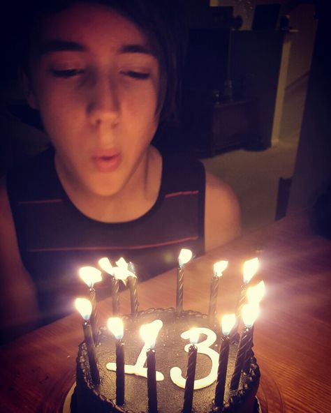 Happy 13th Birthday to my baby boy! Happy 13th Birthday Boy, 13th Birthday Boy, Happy 13th Birthday, 13 Birthday, 13th Birthday, Birthday Boy, My Baby, Birthday Candles, Baby Boy