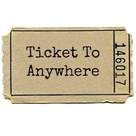 ticket to anywhere Ticket To Anywhere, Stary Papier, طوابع بريد, Bullet Journaling, Room Posters, Journal Stickers, Aesthetic Stickers, Scrapbook Stickers, Case Stickers