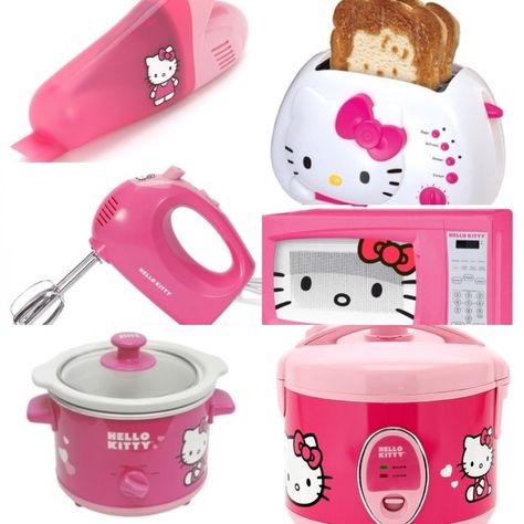 Hello Kitty Kitchen Appliances from Target <3 Hello Kitty Kitchen Appliances, Hello Kitty Appliances, Hello Kitty Kitchen, Hello Kitty Bedroom, Hello Kitty Merchandise, Hello Kitty House, Charmmy Kitty, Hello Kit, Halloween Kitchen