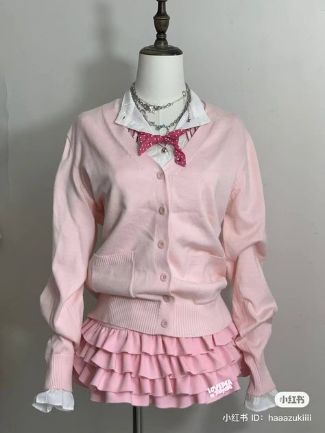 Japanese High School Uniform, Clothes Drawing, Japanese High School, High School Uniform, Fashion D, Future Style, School Dresses, Soft Clothes, Pink Girly Things