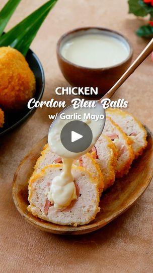 434K views · 4.4K reactions | Chicken Cordon Bleu Balls | Easy and Crunchier Chicken Cordon Bleu Balls na yakap ang sarap using Good Life Breadcrumbs! #TasteTheGoodLife #GoodLife | By What’s in Jan’s plate? | Facebook Cordon Blue, Chicken Cordon, Chicken Cordon Bleu, Recipe Chicken, Hors D'oeuvres, Balls Recipe, Ground Chicken, Good Life, Bread Crumbs