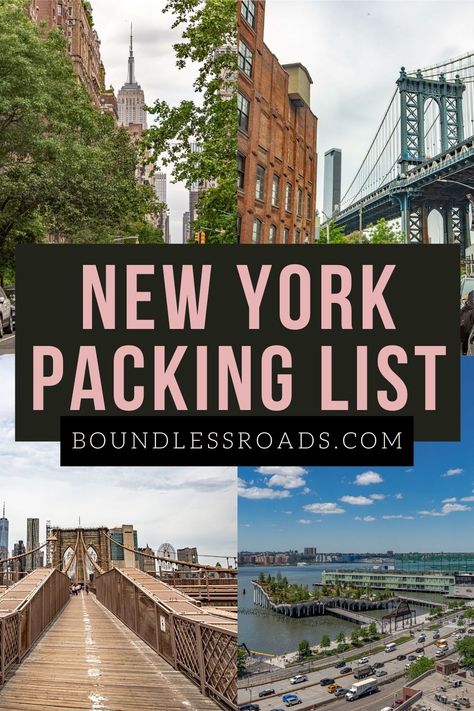 If you are planning a trip to New York City, you must know beforehand what to pack and what are the optimal NYC outfits, especially if you are a minimalist packer and want to make the best of your backpack or suitcase space. But also if you are a “just-in-case-girl” like me and want to bring some extra items…. Just in case! In this post, I will help you do that, by sharing my ideal New York Packing list after spending three weeks in NYC in May. New York What To Pack, Purse For New York Trip, What To Bring To New York, New York Packing List, Nyc Packing List, Nyc In May, Pack For New York, Weekend Packing List, Day Trip To Nyc