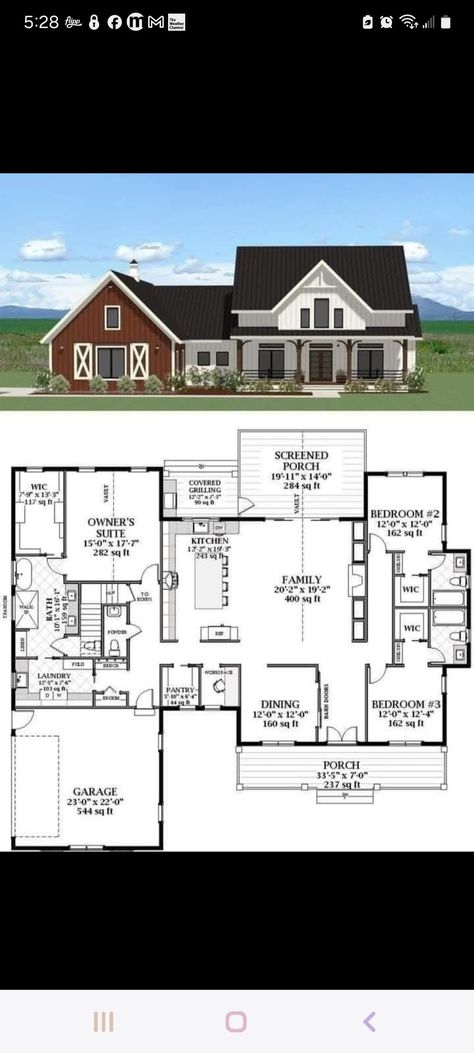 Ranch Layout Farm, Ranch Layout, Bloxburg Ideas, Grid Layouts, Activity Days, Ranch House, Floor Plans, Dream House, Layout