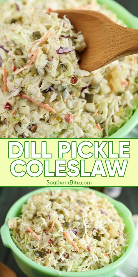 Dill Pickle Coleslaw Keto Side Dishes Easy Cold, Pickle Juice Coleslaw, Dill Coleslaw Recipe, Fresh Dill Recipes, Coleslaw Salads, Dill Pickle Coleslaw, Dill Coleslaw, Pickle Coleslaw, Dill Slaw