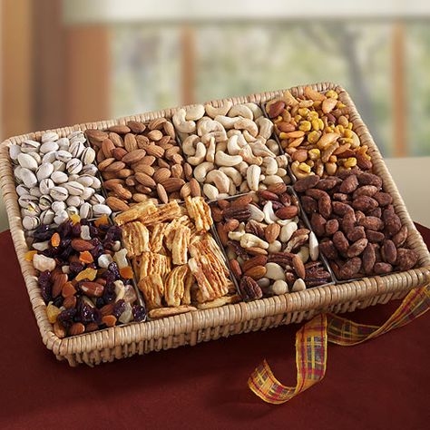 West Coast Grand Gourmet Gift Basket Nut Gift Basket, Snack Gift Baskets, Dry Fruit Tray, Fruit Hampers, Nuts Gift, Fruit Basket Gift, Fruit Packaging, Gourmet Gift Baskets, Snack Gift