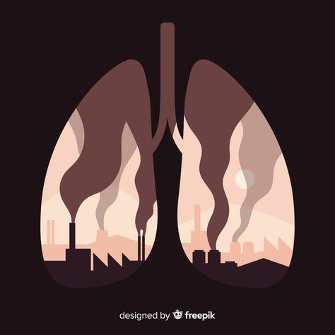 Factories and smokes inside lungs Free V... | Premium Vector #Freepik #vector #city #health #smoke #flat 00s Aesthetic Wallpaper, Lungs Drawing, Air Pollution Poster, Poster Drawing, Creative Posters, Free Hd Wallpapers, Lungs, City Art, Vector Photo