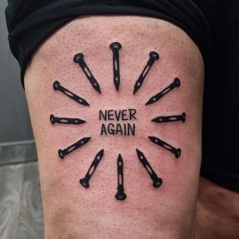 Never Again Tattoo, Again Tattoo, Never Again, Fish Tattoos, Jesus Fish Tattoo, Tattoos, On Instagram, Instagram