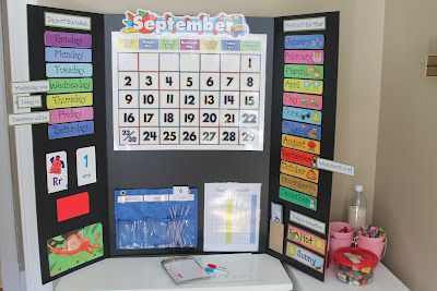 Preschool at home - daily board  Day, Weather, Letter & Number Diy Preschool Calendar, Sahm Schedule, Home Daycare Ideas, Preschool Calendar, Preschool Boards, Diy Preschool, Preschool Homeschool, Writing Blog, Home Daycare