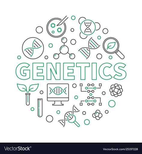 Genetics Drawing, Bullet Journal Boxes, Round Illustration, Biotechnology Art, Dna And Genes, Dna Drawing, Science Lab Decorations, Dna Project, Dna Art