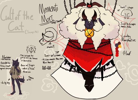 (Art by me :3) Heket Cult Of The Lamb Fanart, Lambert Cult Of The Lamb Fanart, Cult Of The Lamb Aesthetic, Cult Of The Lamb Oc, Lamb Cult Of The Lamb, Horns Drawing References, Cult Of The Lamb Fanart, Lamb Drawing, Cult Of The Lamb