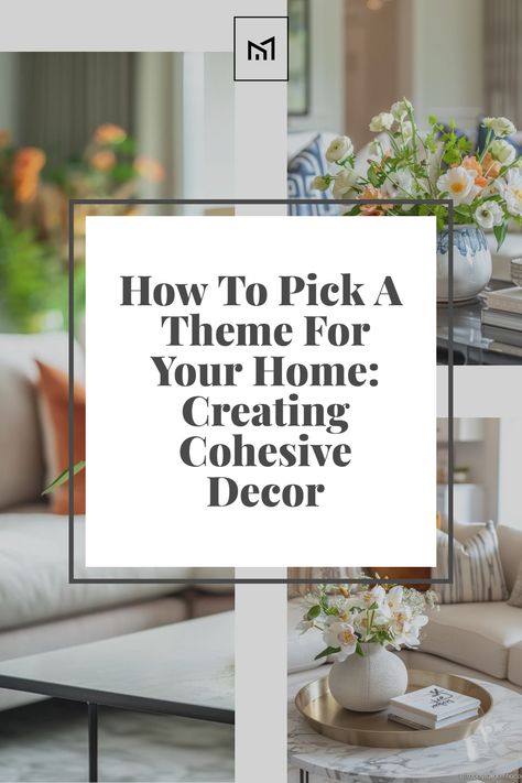 Learn how to pick a theme for your home to create a cohesive decor that reflects your personal style. This guide offers tips on drawing inspiration from your interests, lifestyle, and the architectural style of your house. Discover how to choose a color palette and select furniture that aligns with your theme, ensuring a unified look throughout your space. How To Pick A Style For Your Home, Tips On Drawing, Industrial Minimalist, Dark Furniture, Concept Board, Online Interior Design, Catalog Design, Decor Guide, Architectural Elements