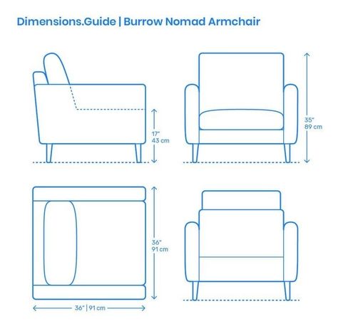 Chair Dimensions Furniture, Furniture Dimensions Standard, Unique Armchair, Furniture Design Sketches, Sofa Dimension, Interior Architecture Drawing, The Burrow, Interior Design Drawings, Furniture Design Chair