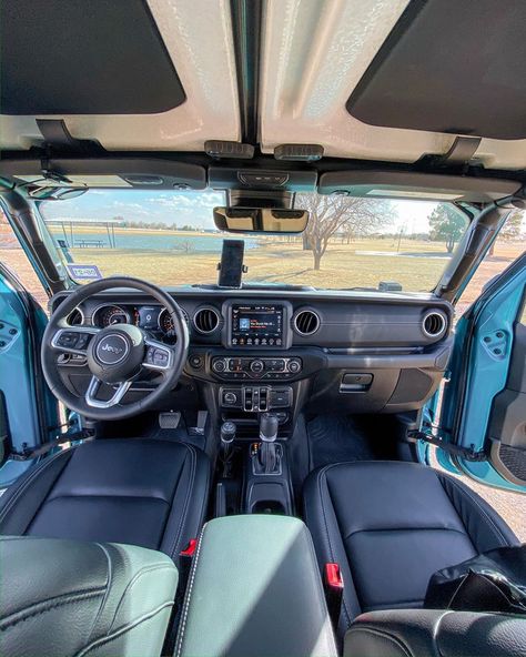 Jeep Wrangler Inside Decor, Jeep Interior, Jeep Garage, Jeep Wrangler Interior, Jeep Wrangler Girl, Jeep Sahara, Jeep Baby, New Jeep, Cool Car Accessories