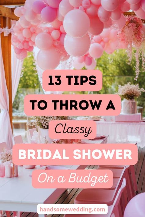 Looking for a way to throw a bridal shower on a budget? We've got tons of DIY ideas to help you put together adorable decorations, whip up some tasty and budget-friendly snacks, and keep your guests entertained with activities that won't cost a fortune. Get ready for a fantastic inexpensive bridal shower. Bridal Kitchen Shower Ideas, Best Bridal Shower Decorations, How To Throw A Bridal Shower On A Budget, Bridal Shower Ideas Cheap, Throwing A Bridal Shower Ideas, Home Bridal Shower Ideas Decor, Patio Bridal Shower Ideas, Dollar Store Bridal Shower Decorations, Bridal Shower Diy Ideas