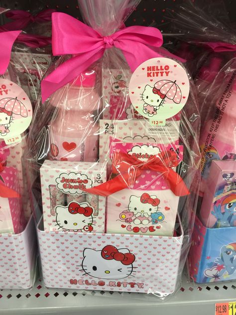 Hello Kitty Valentines basket at Walmart 2018 Hello Kitty Valentines Basket, Valentine’s Day Hello Kitty, Sanrio Gift Basket, Hello Kitty Valentines Day Gift, Hello Kitty Gift Baskets, Hello Kitty Presents, Hello Kitty Gift Ideas, Hello Kitty Basket, Hello Kitty Valentines Day