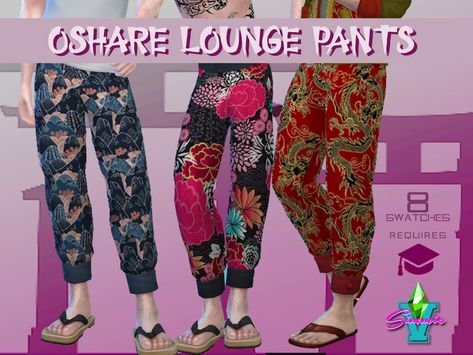 Sims 4 Harem Pants, Ts4 Male Clothes, Native American Vest, Clown Pants, Ts4 Clothes, Samurai Pants, Vampire Zombie, Sailor Cap, Ts4 Mods