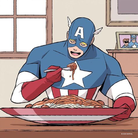 Captain America Smiling, Marvel Comics Captain America, Comic Steve Rogers, Steve Rogers Comic Icons, Captain America Comic Icons, Captain America Pfp, Steve Rogers Comic, Captain America Fanart, Captain America Fan Art