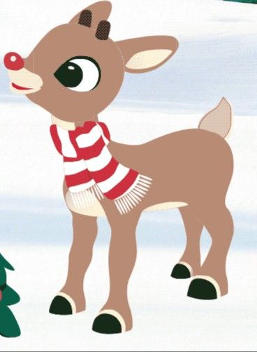 Rudolph Painted Ornament, Rudolph The Red Nosed Reindeer Drawing, Rudolph The Red Nosed Reindeer Wallpaper, Rudolph Claymation, Rudolph Painting, Rudolph Drawing, Rudolph Cartoon, Colorado Flag Art, Reindeer Wallpaper