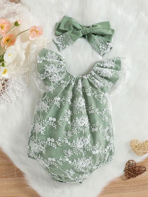 Newborn Girl Outfits, Baby Princess, Girl Onesies, Newborn Headbands, Baby Sewing