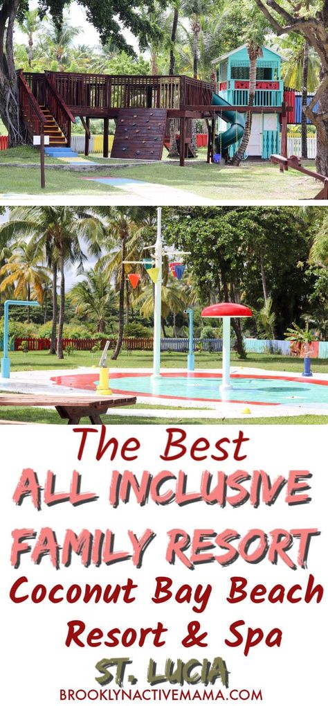 The Coconut Bay Beach Resort and Spa has the most incredible kids facilities on of St. Lucia. Check out why this is the best all inclusive kids resort! Coconut Bay St Lucia, Resorts For Kids, Best Beaches To Visit, Cancun Hotels, Family Friendly Resorts, Caribbean Destinations, Family Friendly Hotels, Family Resorts, Family Getaways