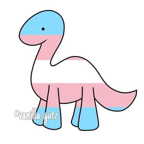 Trans Dinosaur, Trans Flag, Cute Lamb, Trans Pride, Instagram Tags, Rainbow Kids, Lgbtq Pride, Cute Panda, Creepy Cute