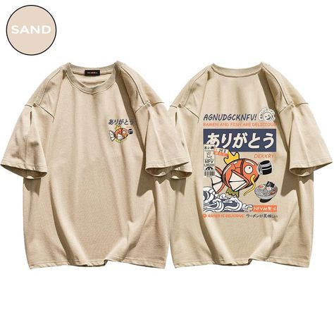 Magikarp - Pokemon Anime Oversized T-shirt 4 Anime Sweatshirt, Manga Lover Tee, Anime Hoodie, Gift for Anime Manga Fan Crewneck Clothing Pokemon Shirt, Pokemon Shirts, Anime Sweatshirt, I'm Scared, Tiktok Shop, Pokemon Anime, Anime Hoodie, Oversized T Shirt, Small Designs