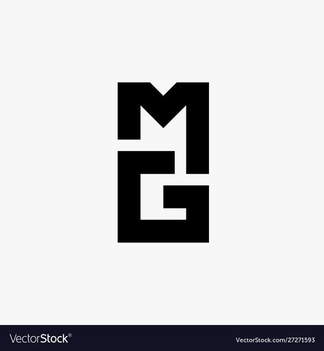 Mg Logo Design Letter, M G Logo, Graphic Design Company Logo, Mg Logo Design, Mg Monogram, Company Logo Ideas, Innovation Logo, Fun Logo Design, Logo Architecture