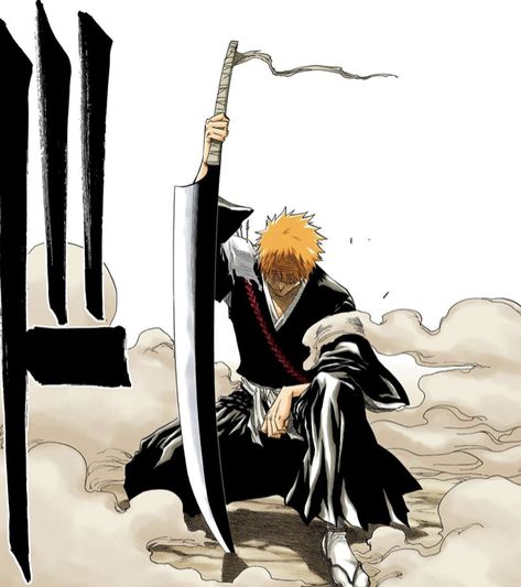 Bleach Ichigo Bankai, Bleach Tattoo, Orihime Bleach, Ichigo Kurosaki Wallpaper, Ichigo Manga, Bleach Pictures, Sakura Wars, Ichigo Y Rukia, Soul Society