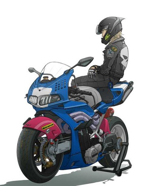 Anime Motorcycle, Motorbike Art, Motorcycle Artwork, Motorcycle Drawing, Bike Drawing, Motorcycle Illustration, Bike Illustration, Arte Cyberpunk, Motorcycle Art