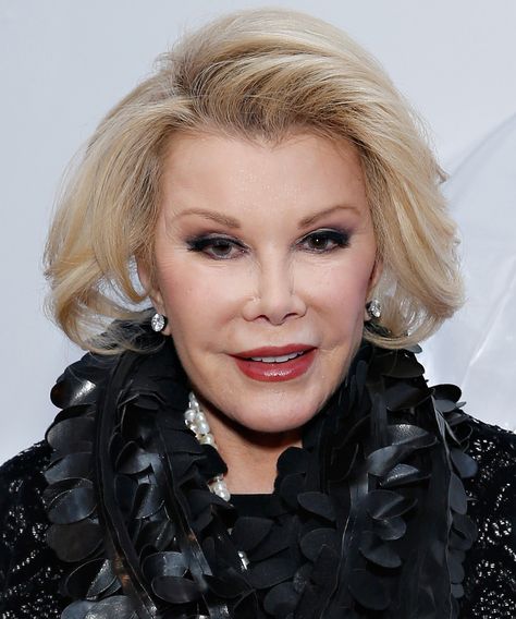 Joan Rivers's Stunning Jewels and Red Carpet Dresses Are Now Up for Auction from InStyle.com Celebrity Plastic Surgery, Under The Knife, Renee Zellweger, Joan Rivers, Tv Host, Ghost Stories, Red Carpet Dresses, Plastic Surgery, In Hollywood