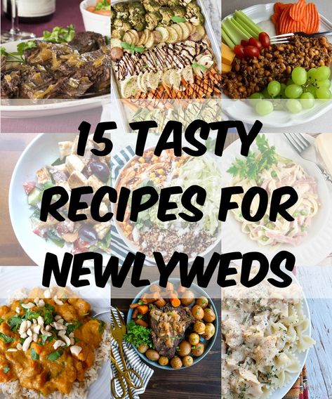 15 Tasty Recipes for Newlyweds - TheDiabetesCouncil.com Newly Wed Meals Recipes, Newlywed Recipes Dinners, Easy Recipes For Newlyweds, Newlywed Meals, Microwave Chicken Recipes, Sauteed Chicken Recipes, Recipes For Newlyweds, Recipe For Marriage, Pressure Cooker Recipes Chicken