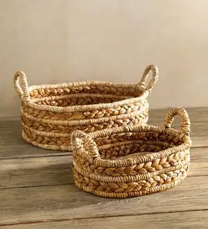 Entryway Basket, Water Hyacinth Basket, Banana Bark, Hyacinth Basket, Basket Laundry, Nesting Baskets, Plant Pot Holders, Plastic Baskets, Modern Rainbow