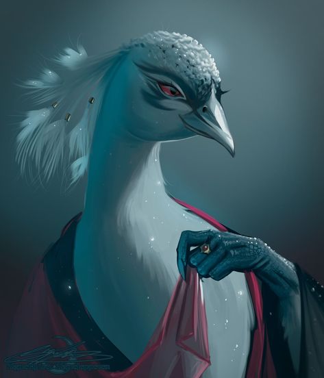 Sci Fi Character Art, Peacock Images, Fiction Idea, Fantasy Portraits, Dnd Art, Goddess Art, Game Character Design, Fantasy Inspiration, Dnd Characters