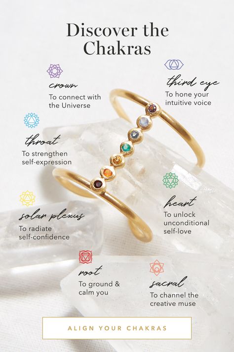 Chakras Jewelry, Chakra Ring, Sacred Energy, Satya Jewelry, Healing Gemstones, Energy Centers, Gold And Silver Jewelry, Chakra Necklace, Spiritual Power