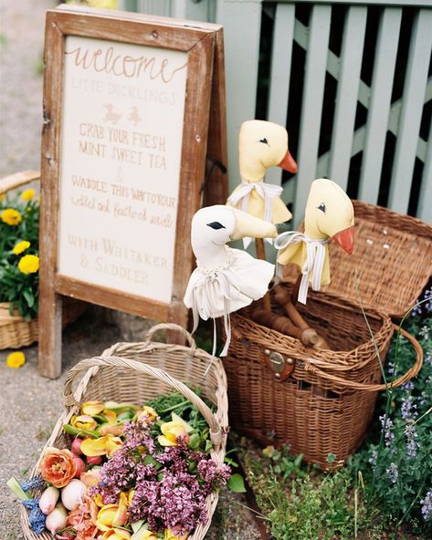 Duckling Birthday Party, Duck Duck Goose Party, One Silly Goose Birthday Decor, Paint A Pot Party, Goose Party Theme, Goose Birthday Theme, Goose Themed 1st Birthday, Duck Duck Goose Birthday Party, Goose Baby Shower Theme