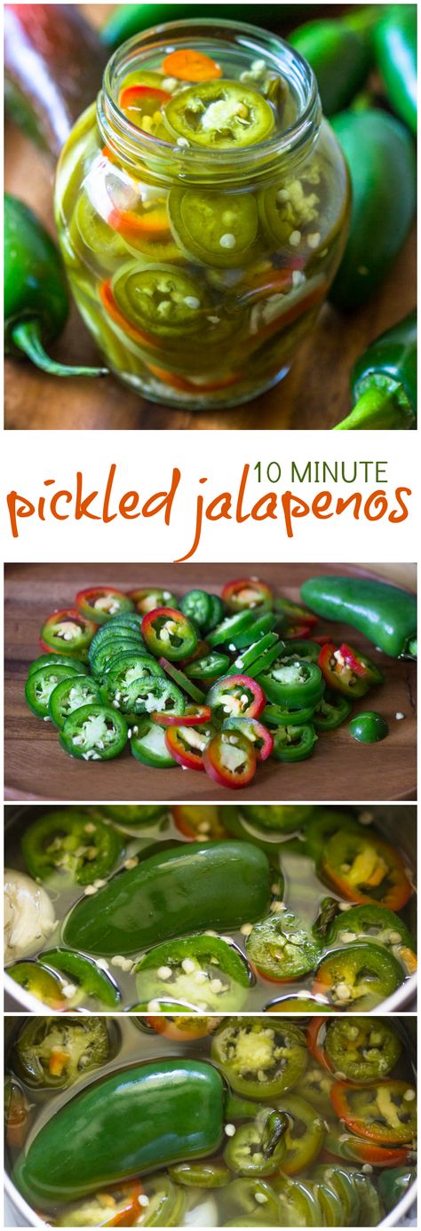 Pickled Jalapeno Recipe, Gimme Delicious, Pickled Jalapenos, Jalapeno Recipes, Pickling Jalapenos, Pickled Veggies, Garden Recipes, Pickling Recipes, Fermented Foods