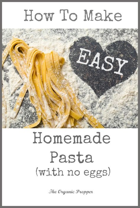 Pasta Without Eggs, Easy Homemade Pasta, Homemade Pasta Dough, Pasta Dough Recipes, No Comparison, Homemade Pasta Recipe, Pasta Bolognese, Pasta Fagioli, Egg Pasta