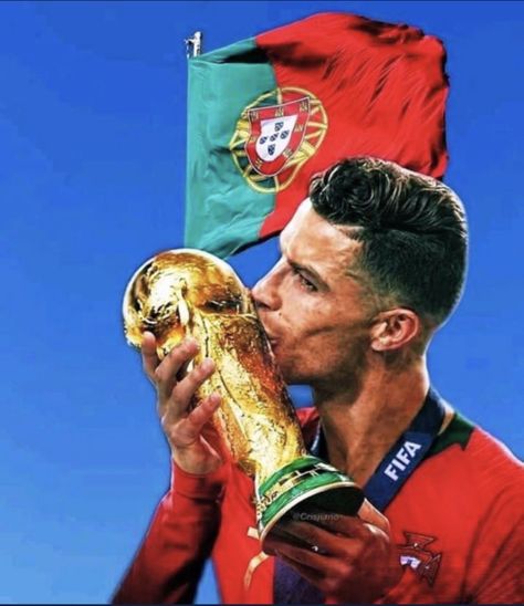 Cr7 World Cup, Ronaldo World Cup, Manchester United Logo, World Cup Trophy, Cr7 Ronaldo, Messi And Ronaldo, Qatar 2022, Soccer Player, Cristiano Ronaldo