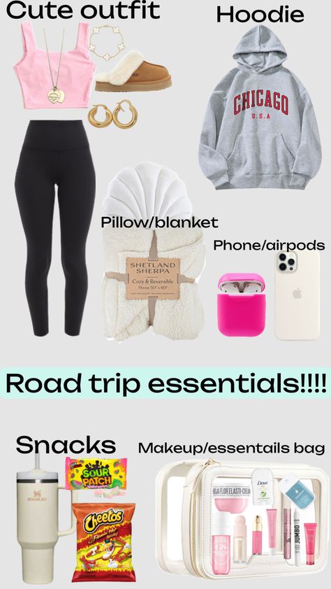 Airplane Travel Outfits, Airport Essentials, Plane Hacks, Trip Essentials Packing Lists, Long Flight Tips, Road Trip Bag, Plane Trip, Road Trip Kit, Flight Tips