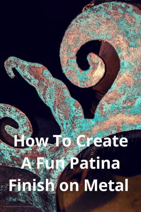 Patina Diy, Paint On Metal, Metal Outdoor Table, Painting Light Fixtures, How To Make Metal, Patina Art, Outdoor Metal Art, Metal Patina, Patina Paint