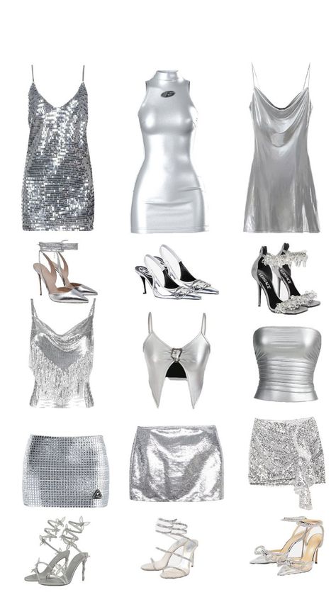 Dresses For Disco Party, Kpop Glitter Outfit, Dresses For New Years Party Night, Euphoria Theme Outfits, Glitter Top Outfit Party, Birthday Dresscode, Euphoria Aesthetic Outfits, Euphoria Themed Party Outfits, Glitter Tops Outfit