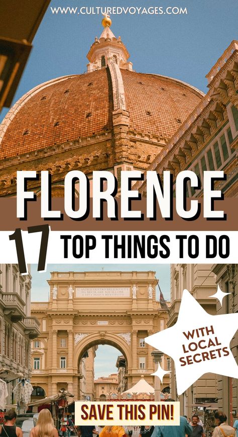 This guide covers the top things to do in Florence, from visiting Florence landmarks to wine tasting tours in Florence. If you're looking for the best Florence attractions, read this comprehensive list of what to do in Florence.things to see and do in florence | fun things to do in florence | things to do in florence at night | cool things to do in florence | best free things to do in florence italy | Day trips from florence | Florence travel guide Florence To Do List, Day Trip From Florence Italy, Florence Day Trips, One Day In Florence Italy, Florence Must See, Florence To Do, Florence Italy Museums, What To Do In Florence, Florence Things To Do