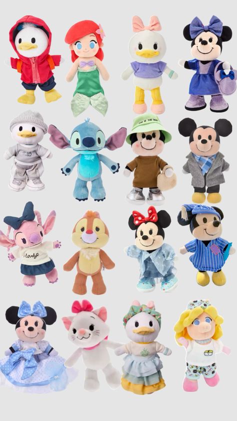 All of the nuimos! Disney Life, Cute Disney, Disney Outfits, Christmas Wishlist, Disney Trips, Disney Parks, Pixar, Disneyland, Toys