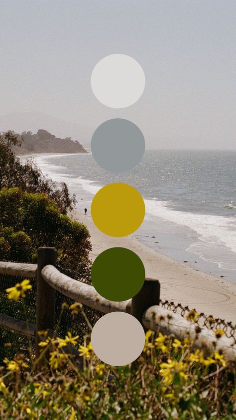 California Coast Color Palette, Oregon Coast Color Palette, Pnw Color Palette, Pnw Decor, Ocean Color Palette, Beach Color Palettes, Doula Care, Boho Surf, Wedding Color Pallet