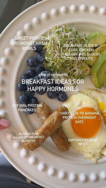 Hormone Reset Diet Recipes, Hormone Reset Diet, Hormone Balancing Recipes, Hormone Nutrition, Sweet Potato Breakfast Hash, Hormone Diet, Hormone Balancing Diet, Foods To Balance Hormones, Healthy Breakfast Ideas